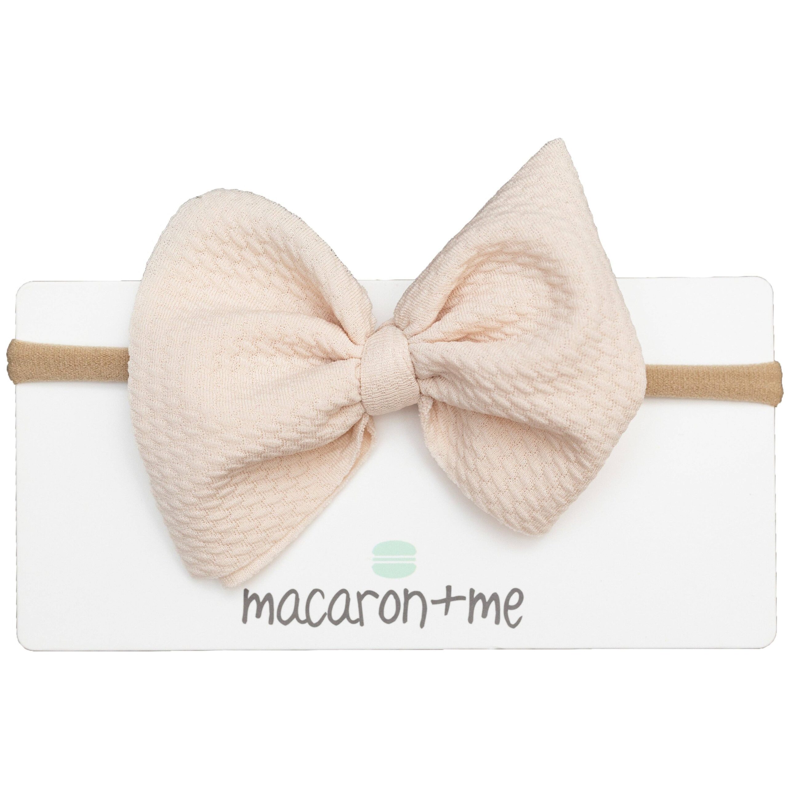 macaron+me Sugar Cookie Bow Headband Blossom
