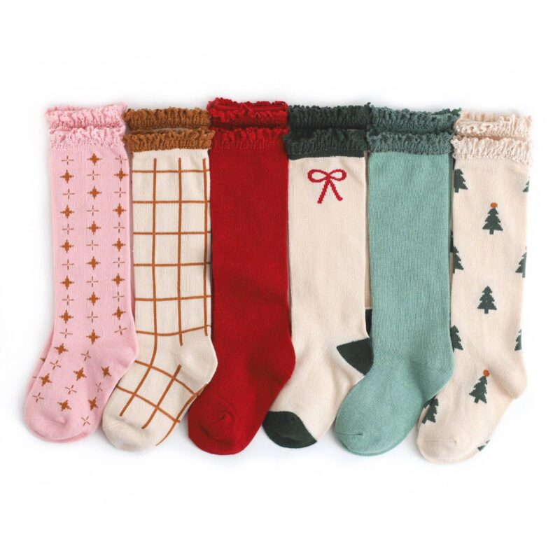 Little Stocking Co Cozy Christmas Knee High Sock Bundle