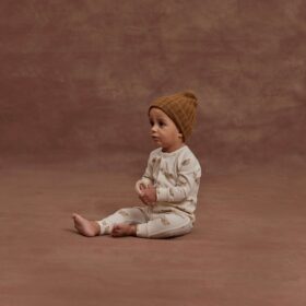 Rylee + Cru Long John Pajamas In Bears