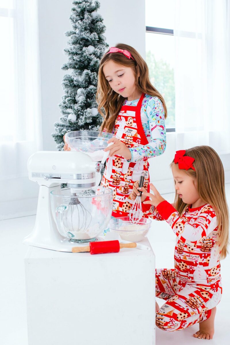 Birdie Bean Noel Bamboo Viscose Baking Apron Birdie Bean Noel Bamboo Viscose Baking Apron