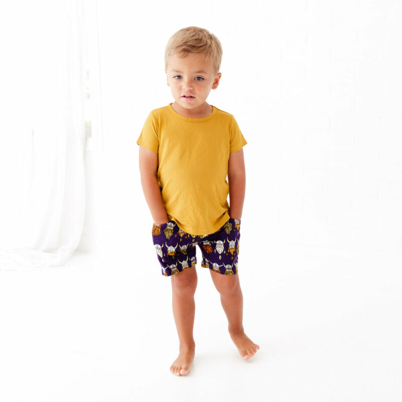 Dream Jamms Nordic Revival Bamboo Viscose T-Shirt and Shorts Set Dream Jamms Nordic Revival Bamboo Viscose T-Shirt and Shorts Set