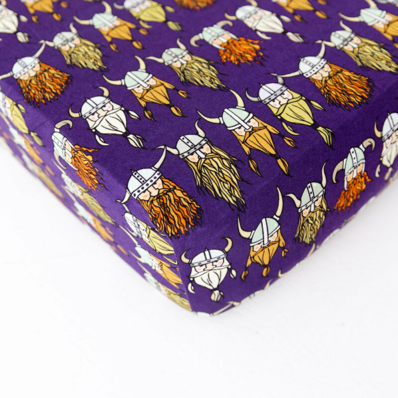 Dream Jamms Nordic Revival Bamboo Viscose Crib Sheet
