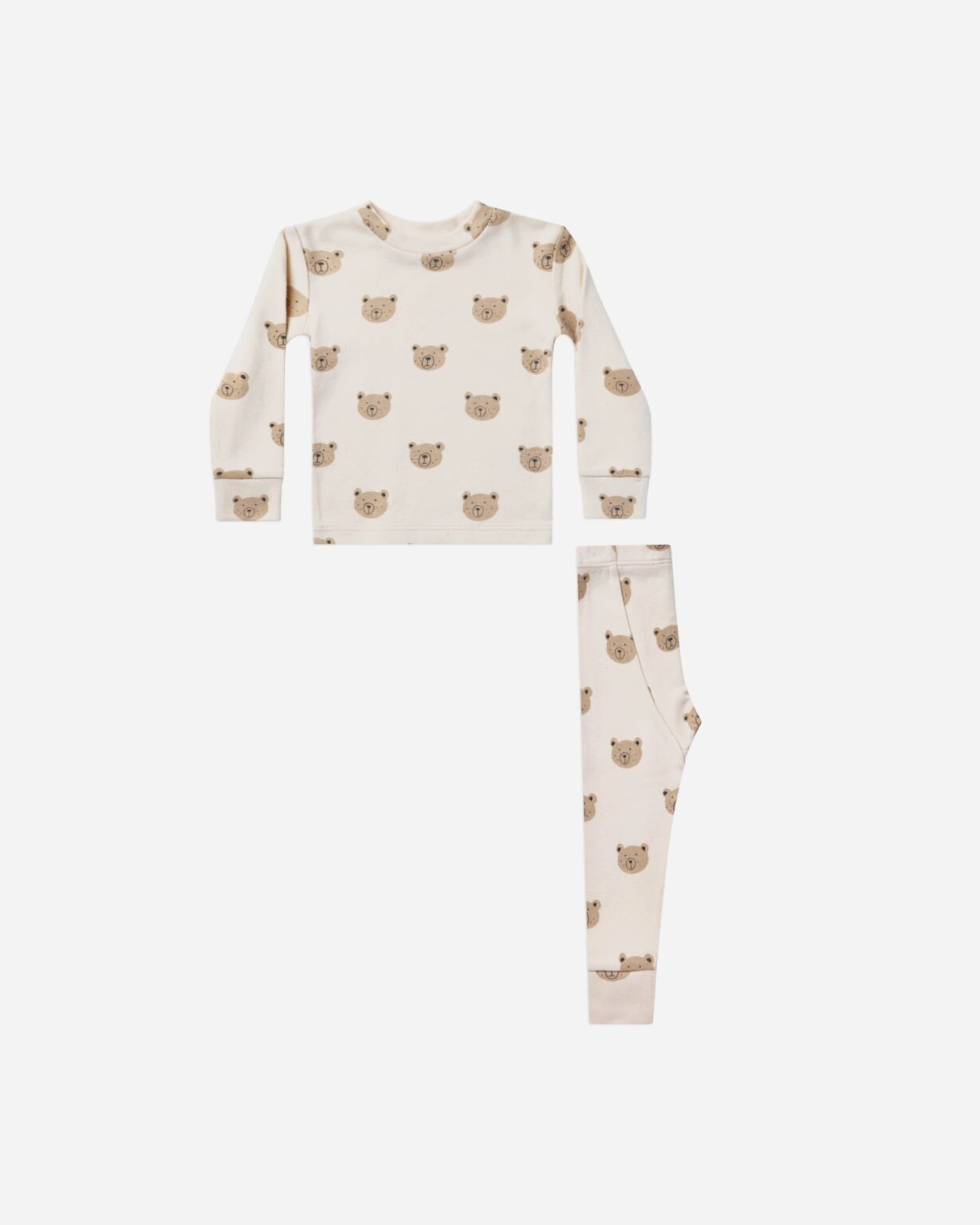 Long Sleeve Pajama Set In Bears from Rylee + Cru