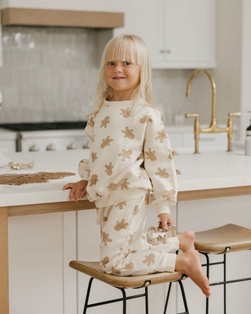 Rylee + Cru Jogger Sweatpant In Gingerbread