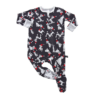 Santa Paws Bamboo Footed Sleeper from Peregrine Kidswear