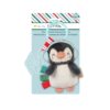 Itzy Ritzy Holiday Penguin Itzy Pal Plush + Teether Toys