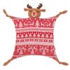 Reindeer Cheer Bamboo Viscose Sleepyhead Lovey made by Little Sleepies