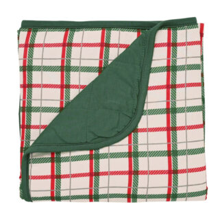 Kyte BABY Baby Blanket in Hunter Plaid