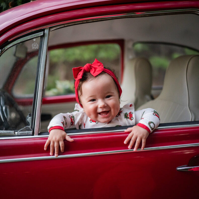 Bows in Cardinal from Kyte BABY