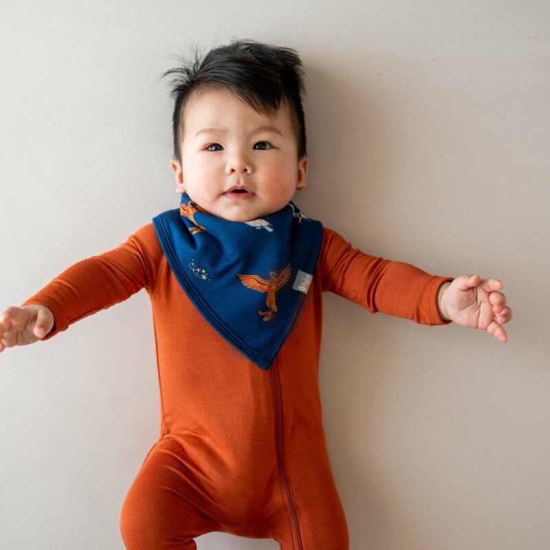 Kyte BABY Bib in Flight Blossom