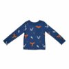 Long Sleeve Toddler Tee in Flight from Kyte BABY