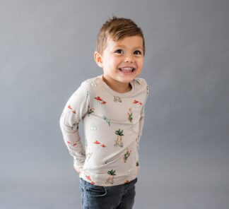 Kyte BABY Long Sleeve Toddler Tee in Herbology