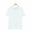 Women's Crew Neck Tee in Snow from Kyte BABY