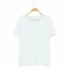 Women's Crew Neck Tee in Snow from Kyte BABY