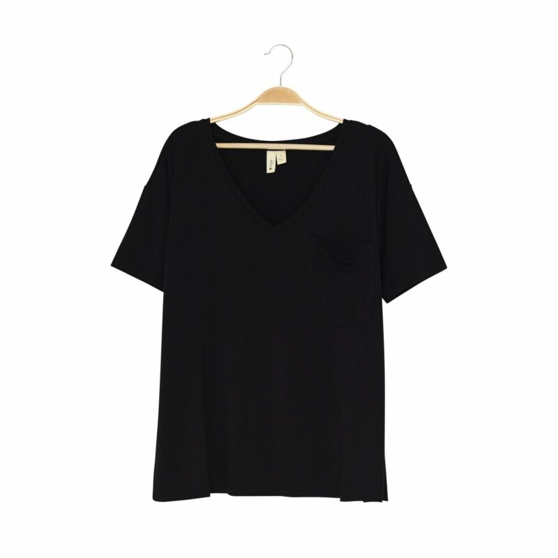 Kyte BABY Women's V-Neck in Midnight