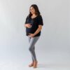 Women's V-Neck in Midnight from Kyte BABY