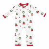 Kyte BABY Zippered Romper in Wreath