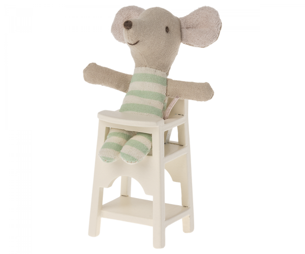 Maileg High Chair for Mouse in Off White