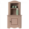 Miniature Corner Cabinet in Rose from Maileg