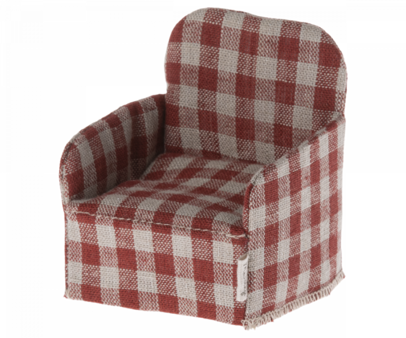 Maileg Mouse Chair in Red