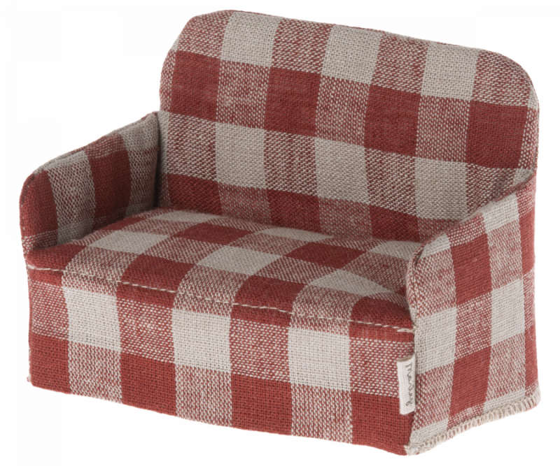 Maileg Mouse Couch in Red