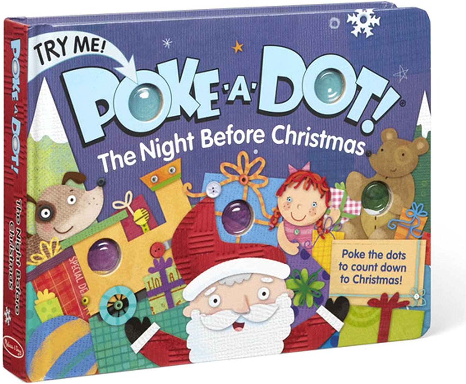 Melissa & Doug The Night Before Christmas Poke-a-Dot Book
