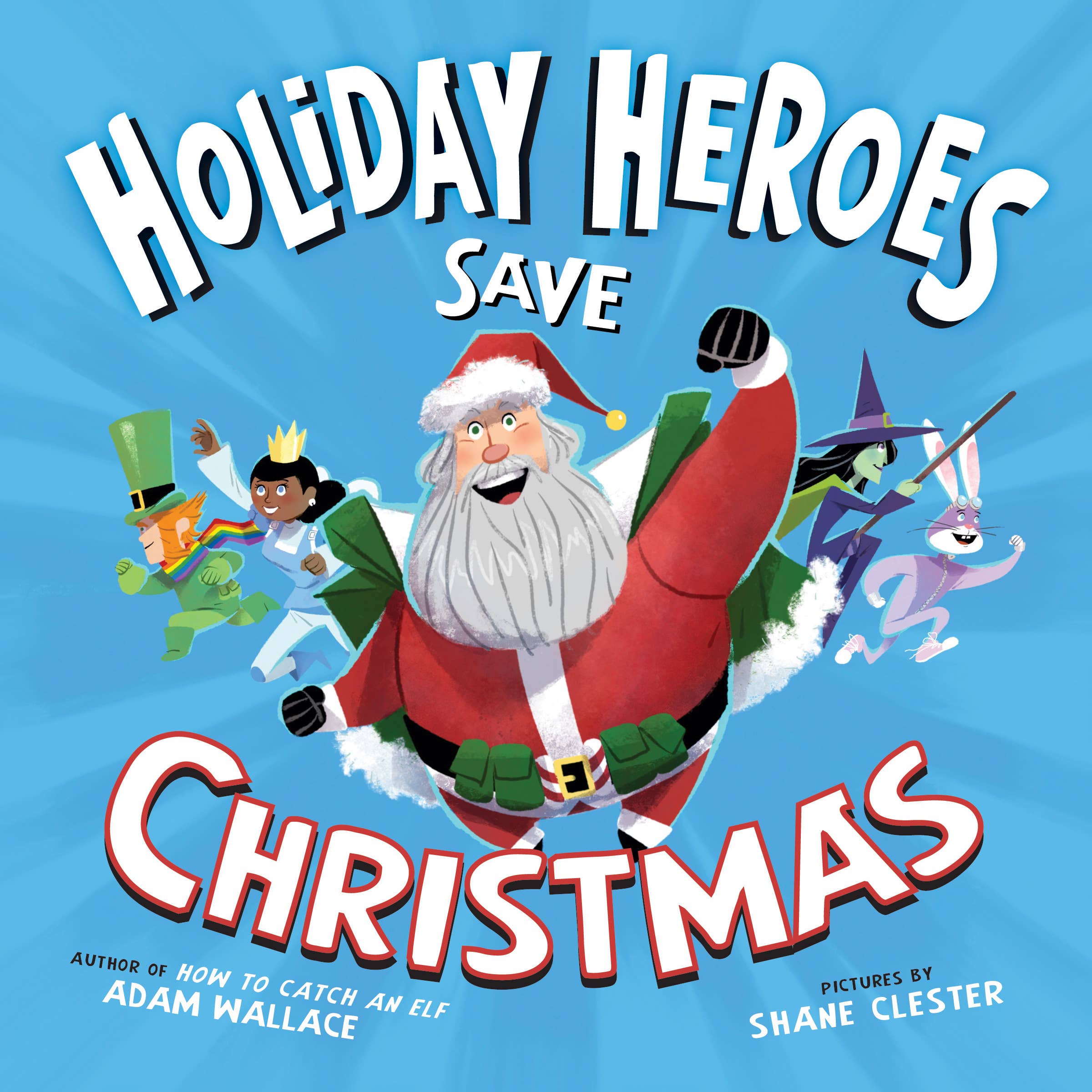 Sourcebooks Holiday Heroes Save Christmas Hardcover Book