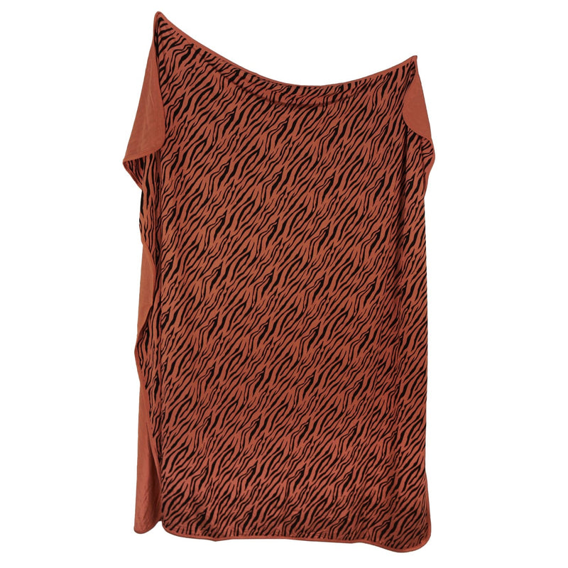 Kyte BABY Swaddle Blanket in Rust Tiger Blossom