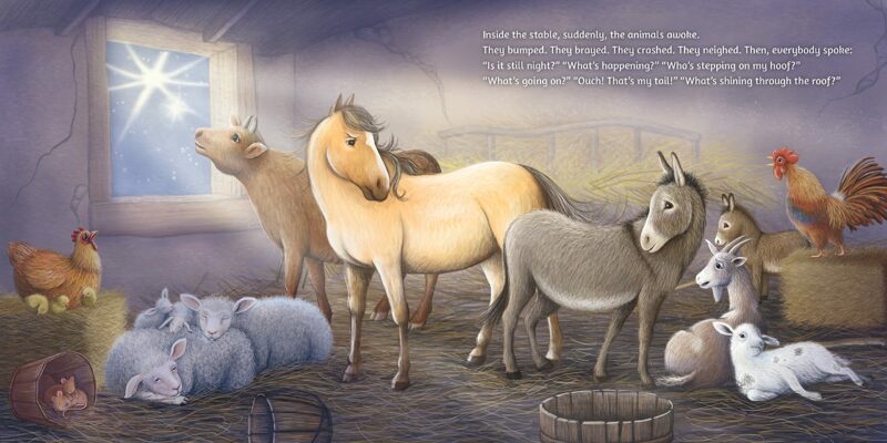Sourcebooks Christmas Blessing: A One-of-a-Kind Nativity Story Hardcover Book Children's Books