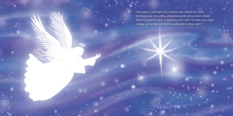 Christmas Blessing: A One-of-a-Kind Nativity Story Hardcover Book made by Sourcebooks