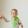 Copper Pearl Elmo Bandana Bib Set 4-Pack Feeding