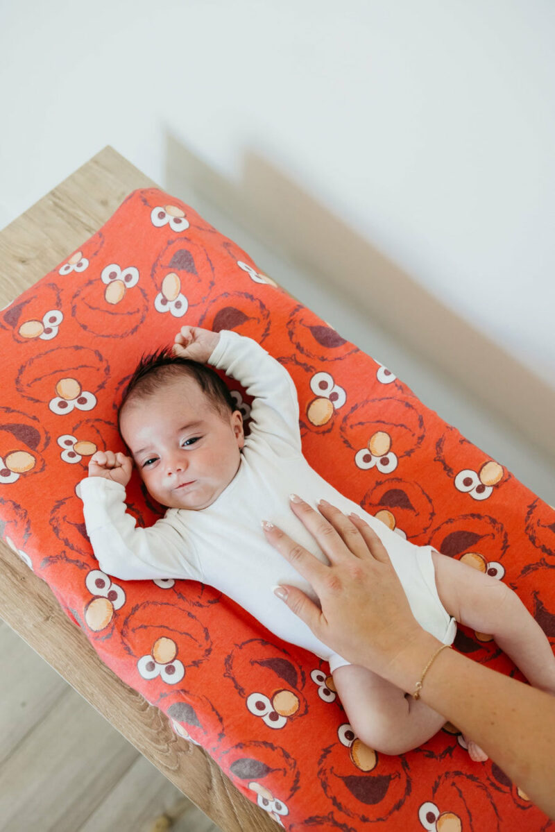 Elmo Changing Pad Cover from Copper Pearl