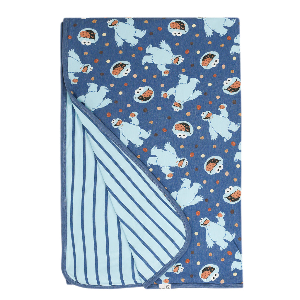 Copper Pearl Cookie Monster 3-Layer Jumbo Quilt