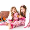 Sadie Bamboo Viscose Two-Piece Pajamas available at Blossom