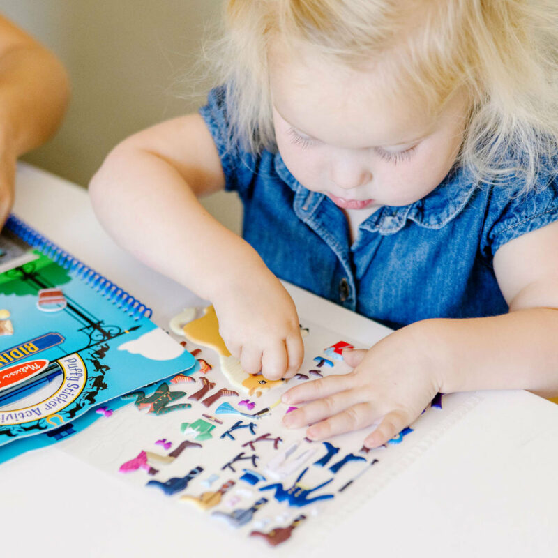 Puffy Sticker Activity Book - Riding Club from Melissa & Doug