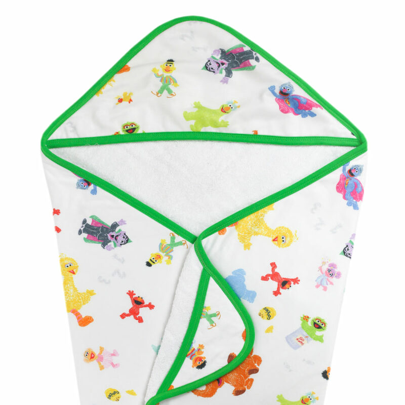 Copper Pearl Sesame Friends Hooded Towel