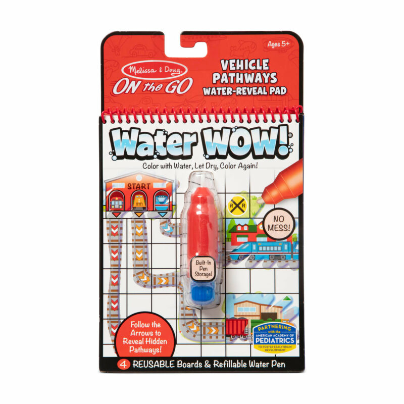 Melissa & Doug Water Wow - Vehicles Pathways