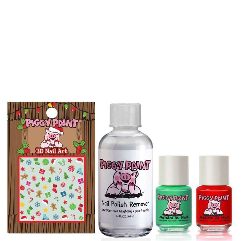 Oh Holly Jolly Nail Polish Gift Set made by Piggy Paint