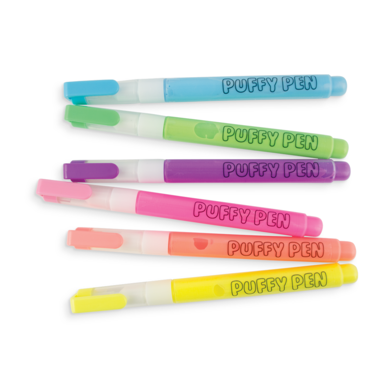 Magic Neon Puffy Pens made by OOLY