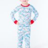 Liam Bamboo Viscose Two-Piece Pajamas from Birdie Bean