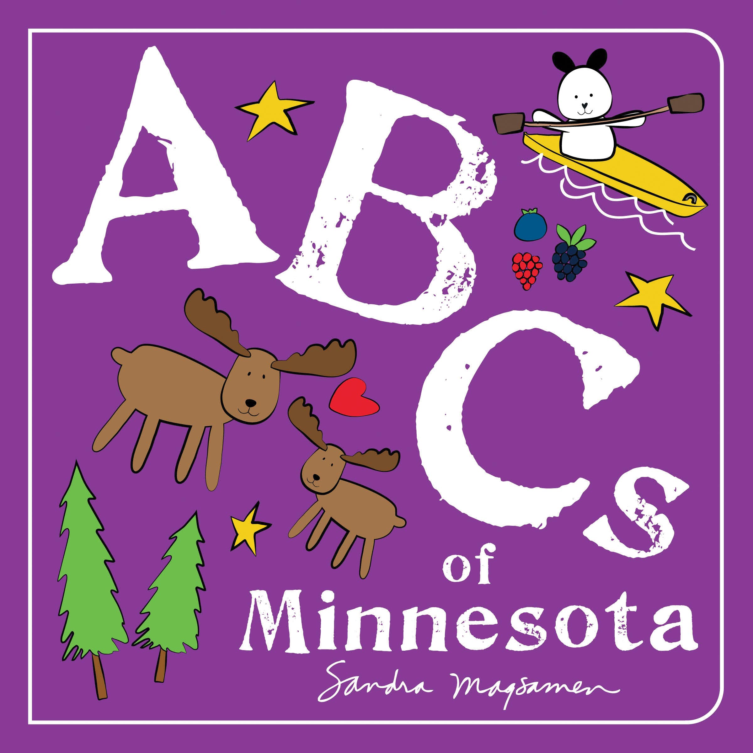 Sourcebooks ABCs of Minnesota Board Book