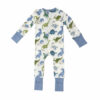 Painterly Dinos Bamboo Viscose Romper from Angel Dear