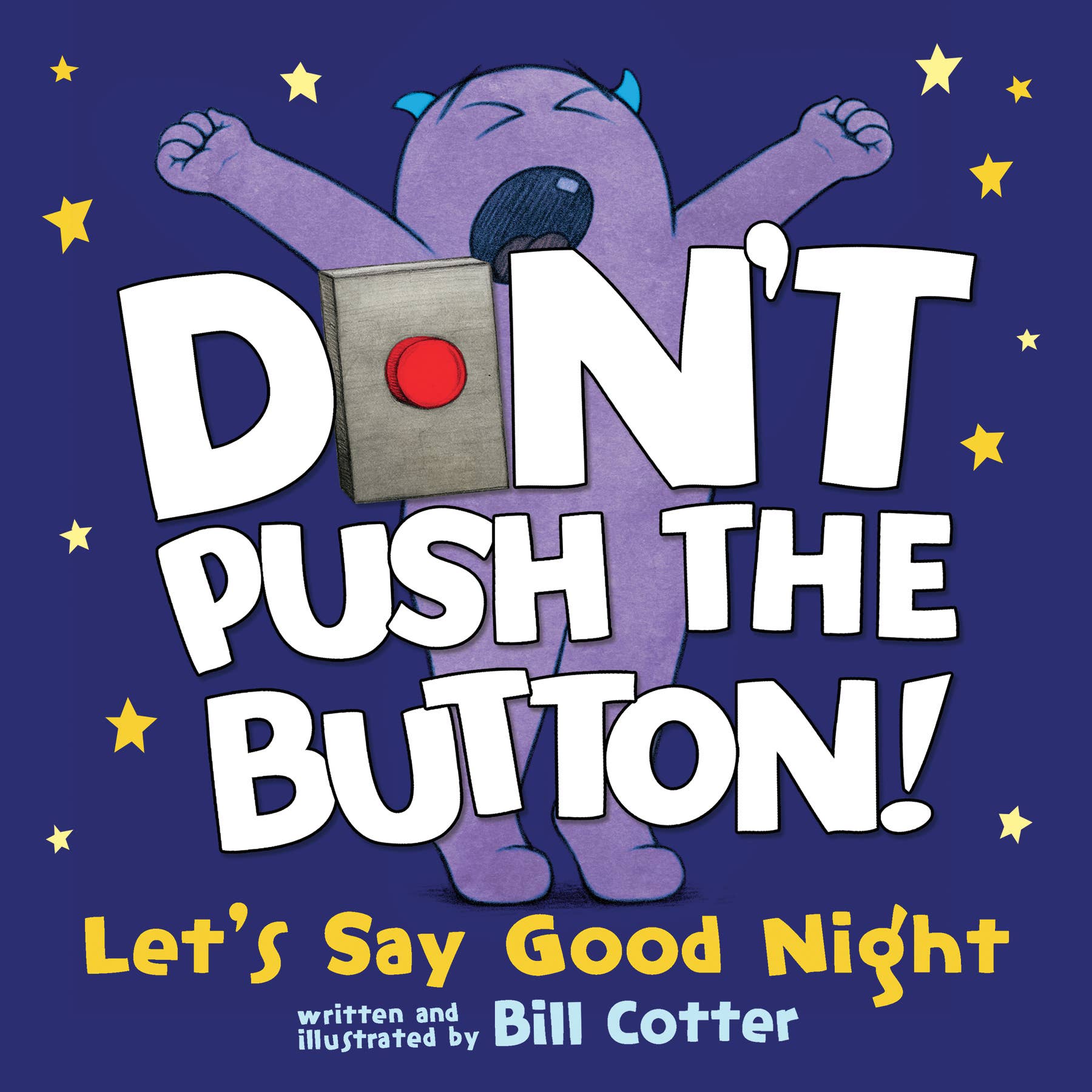 Sourcebooks Don't Push The Button! Let's Say Good Night Board Book