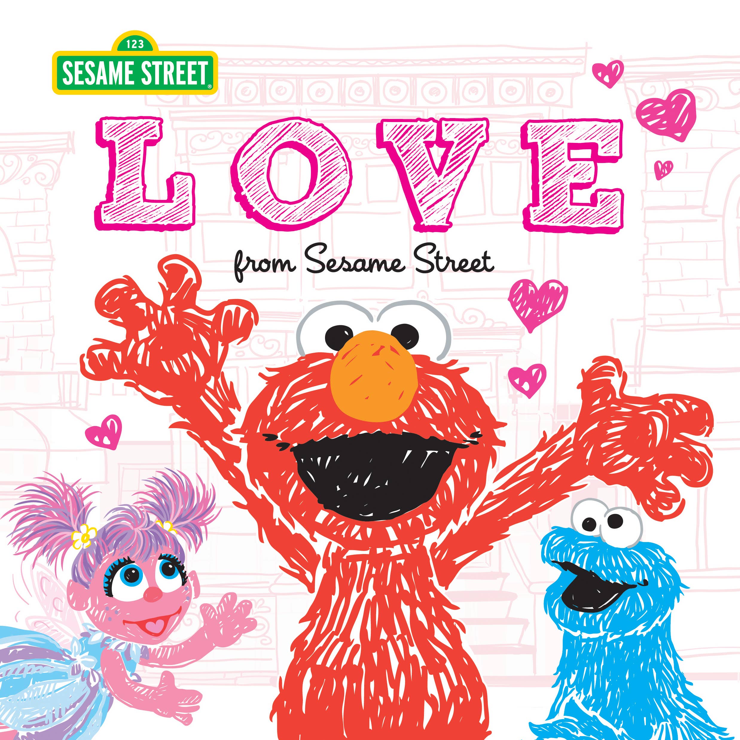 Sourcebooks Love from Sesame Street Hardcover Book