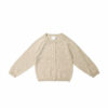 Abigail Knitted Cardigan in Mouse Marle available at Blossom