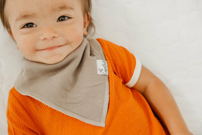 Copper Pearl Swift Bandana Bib Set 4-Pack Feeding