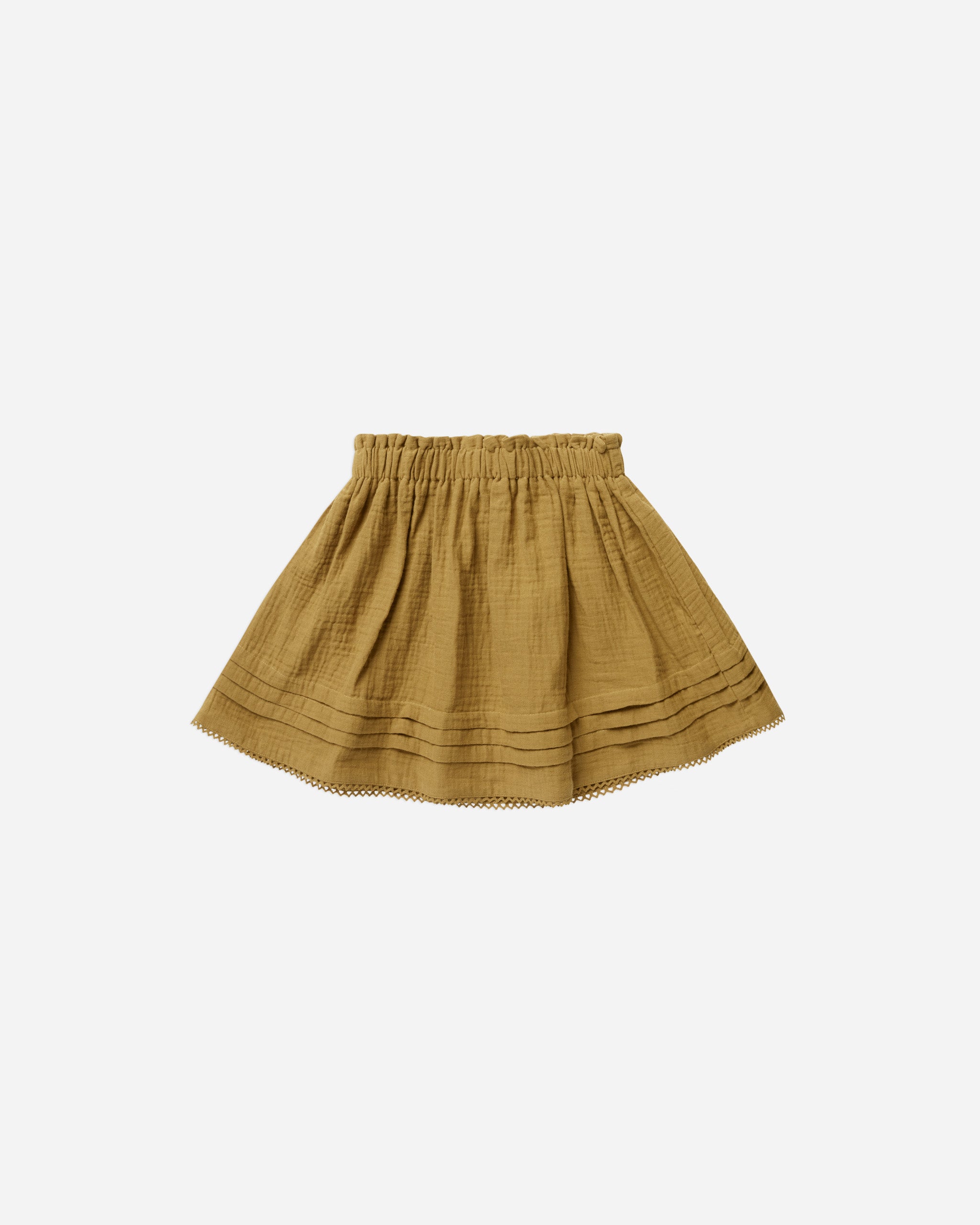 Rylee & Cru Mae Skirt in Ochre