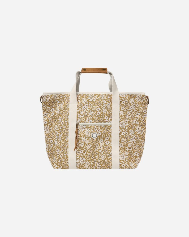 Rylee & Cru Cooler Tote in Golden Ditsy