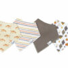 Copper Pearl Swift Bandana Bib Set 4-Pack