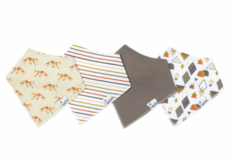 Copper Pearl Swift Bandana Bib Set 4-Pack